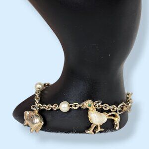 (2/$20) V. Farm Animal Charm Bracelet